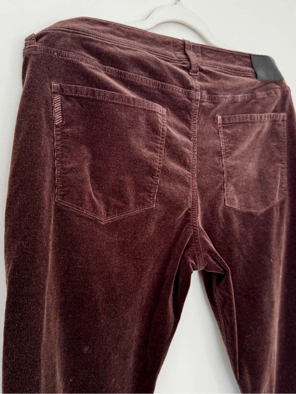 Paige Men’s Federal 34" Slim Straight Pant, Deep Woods (Brown) Corduroy – 36 - Picture 5 of 8